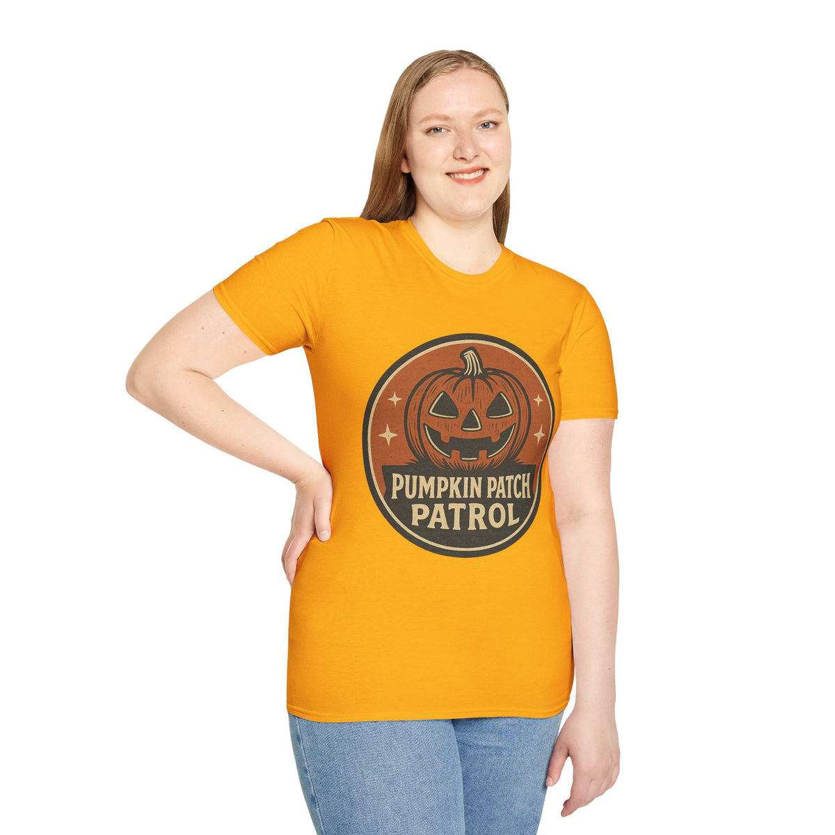 Pumpkin Patch Patrol T-Shirt — Cute Halloween Pumpkin Graphic Tee - Trending Now - August 2026