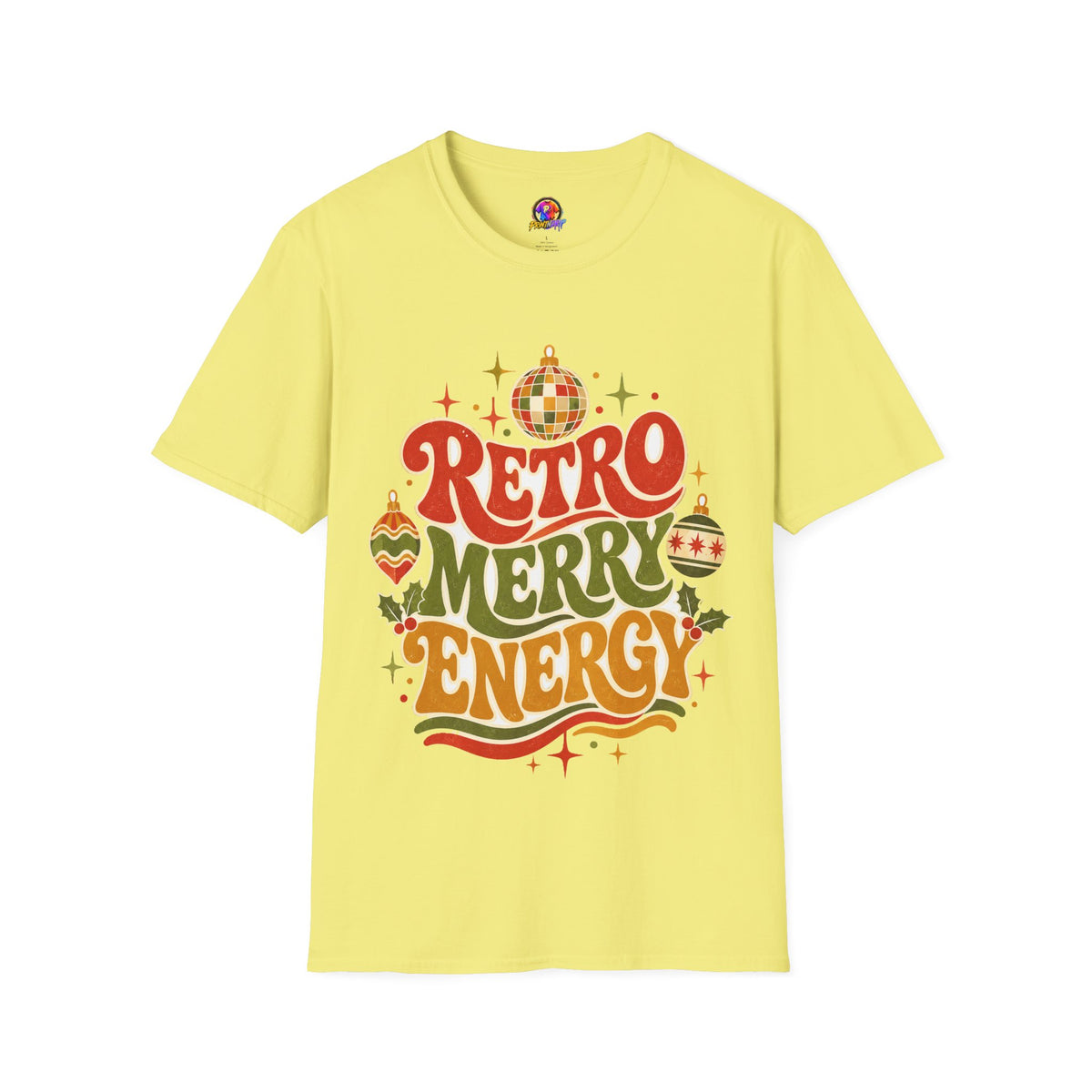 Retro Merry Energy T-Shirt