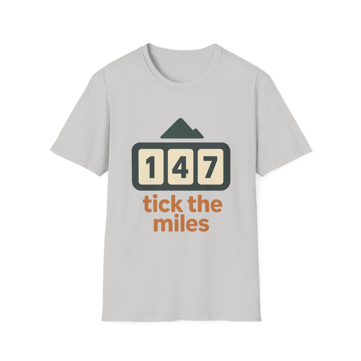 T-Shirt — 'Tick the Miles' Mileage Counter Graphic Tee - Trending Now - September 2026