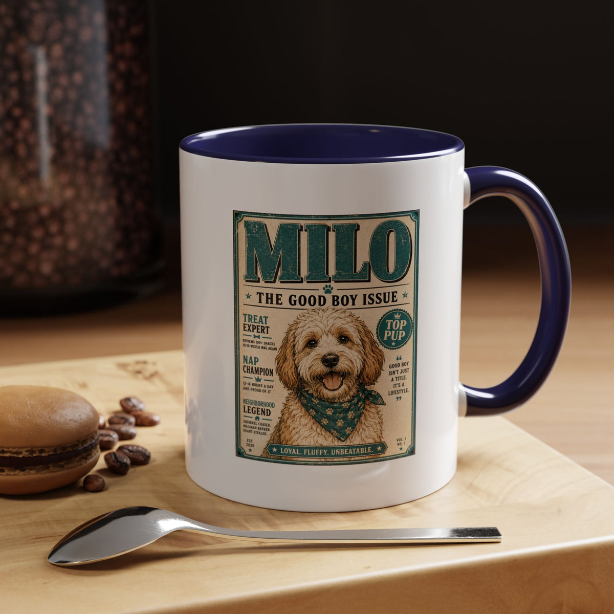 Milo Bailey Dog Dad Mom Milo 'The Good Boy Issue' Coffee Mug