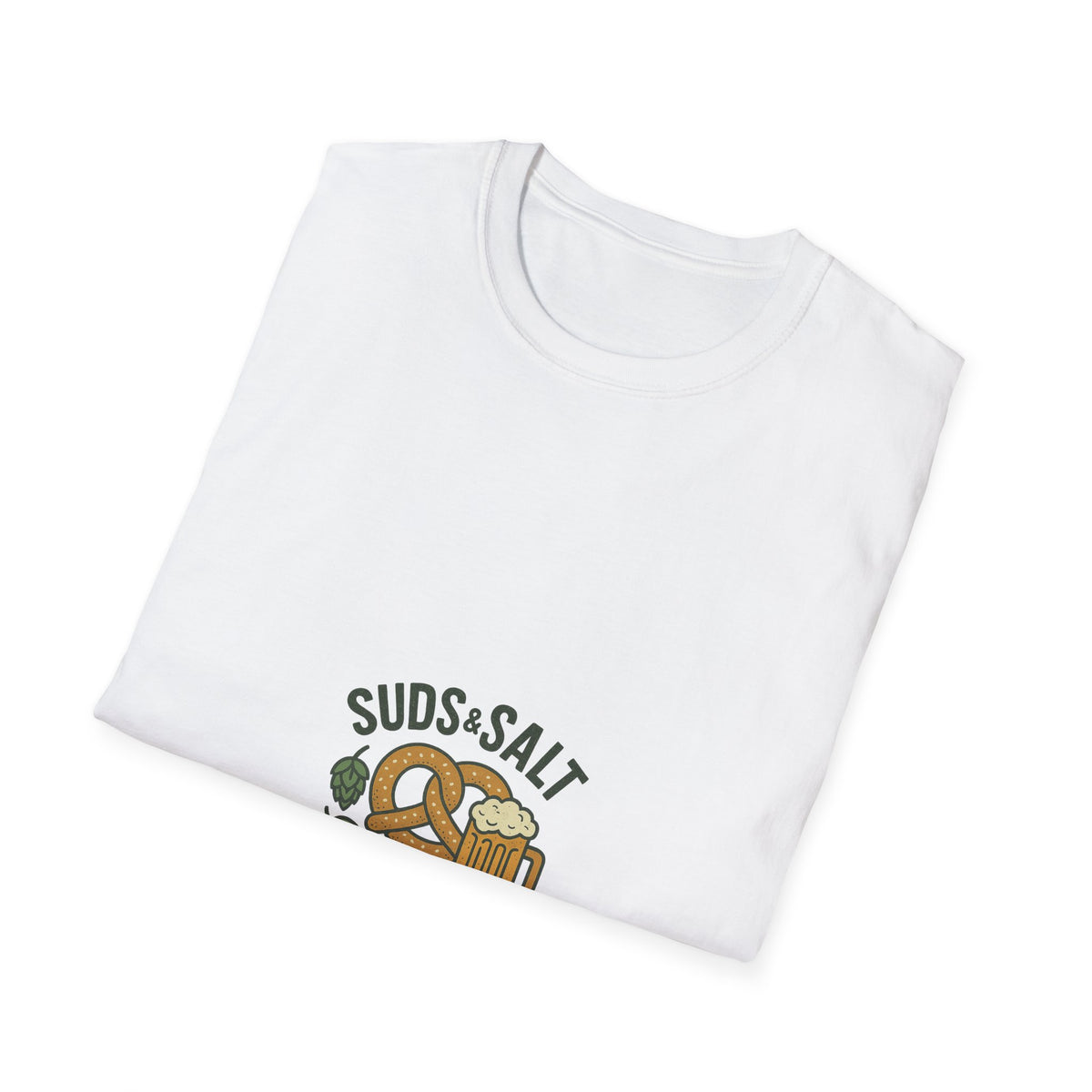 Suds And Salt Co Graphic Tee, Vintage Beer And Pretzel T-Shirt - Trending Now - September 2026