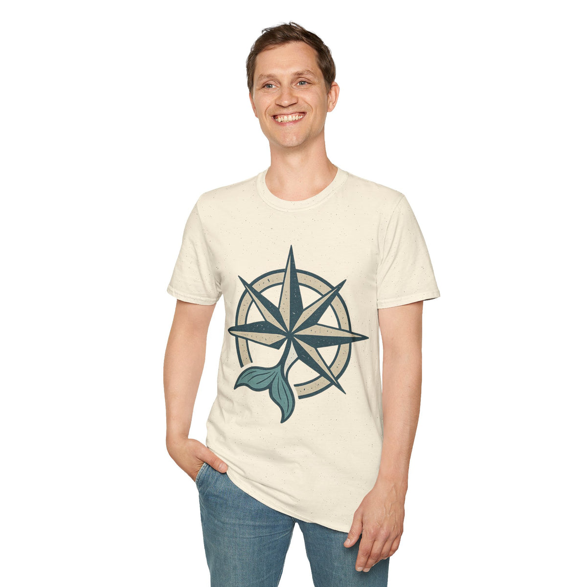 Compass Rose T-Shirt — Nautical Travel Graphic Tee - Trending Now - September 2026