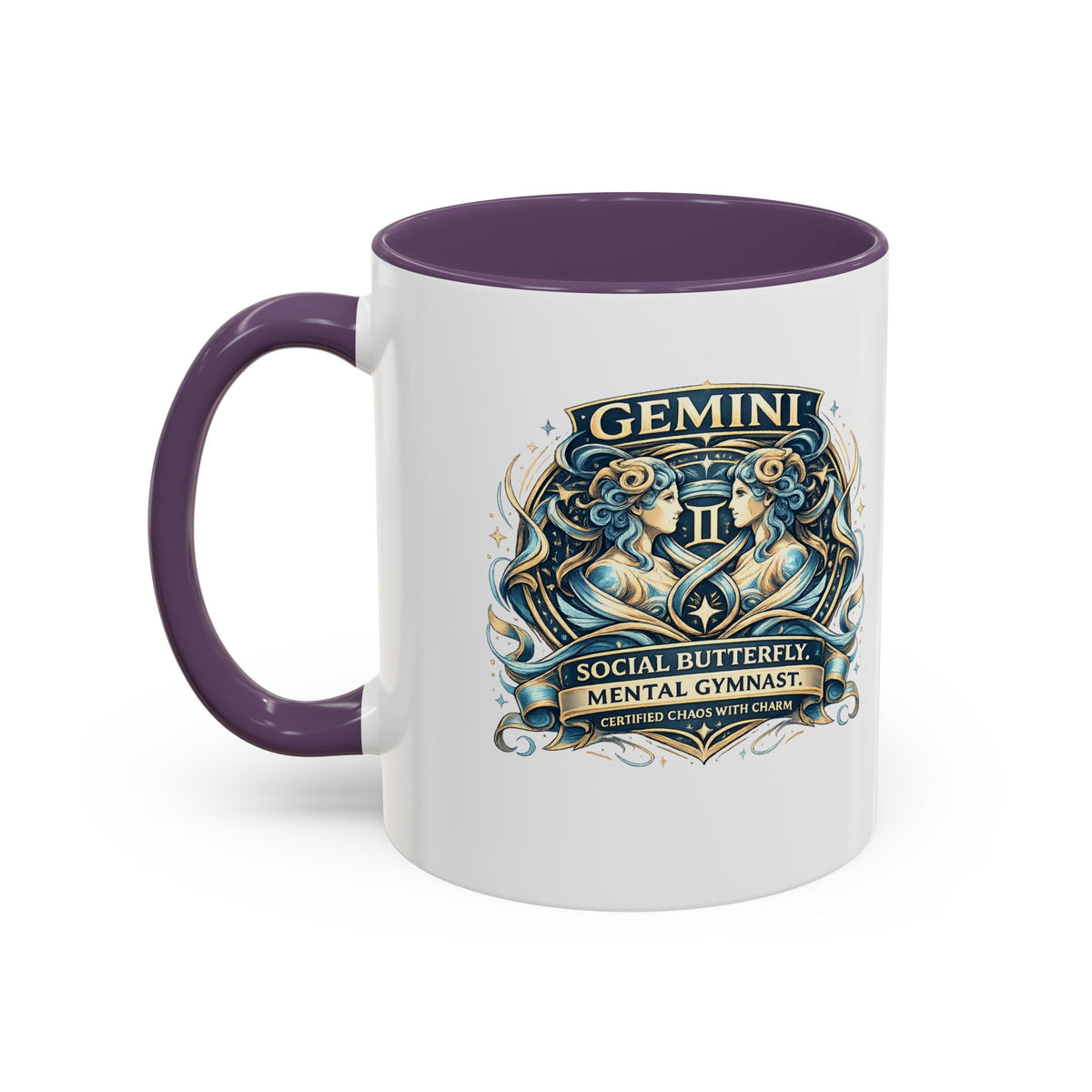 Zodiac  Gemini Accent Coffee Mug