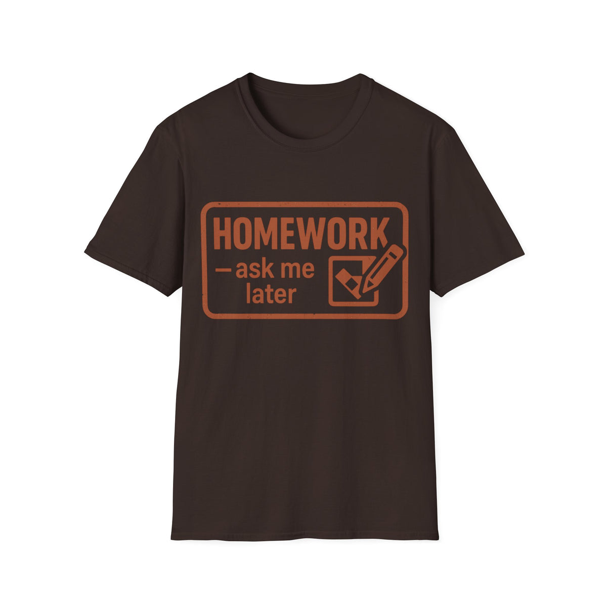 Homework Club T‑Shirt — 'Homework? Done Later' Retro Badge Tee - Trending Now - August 2026