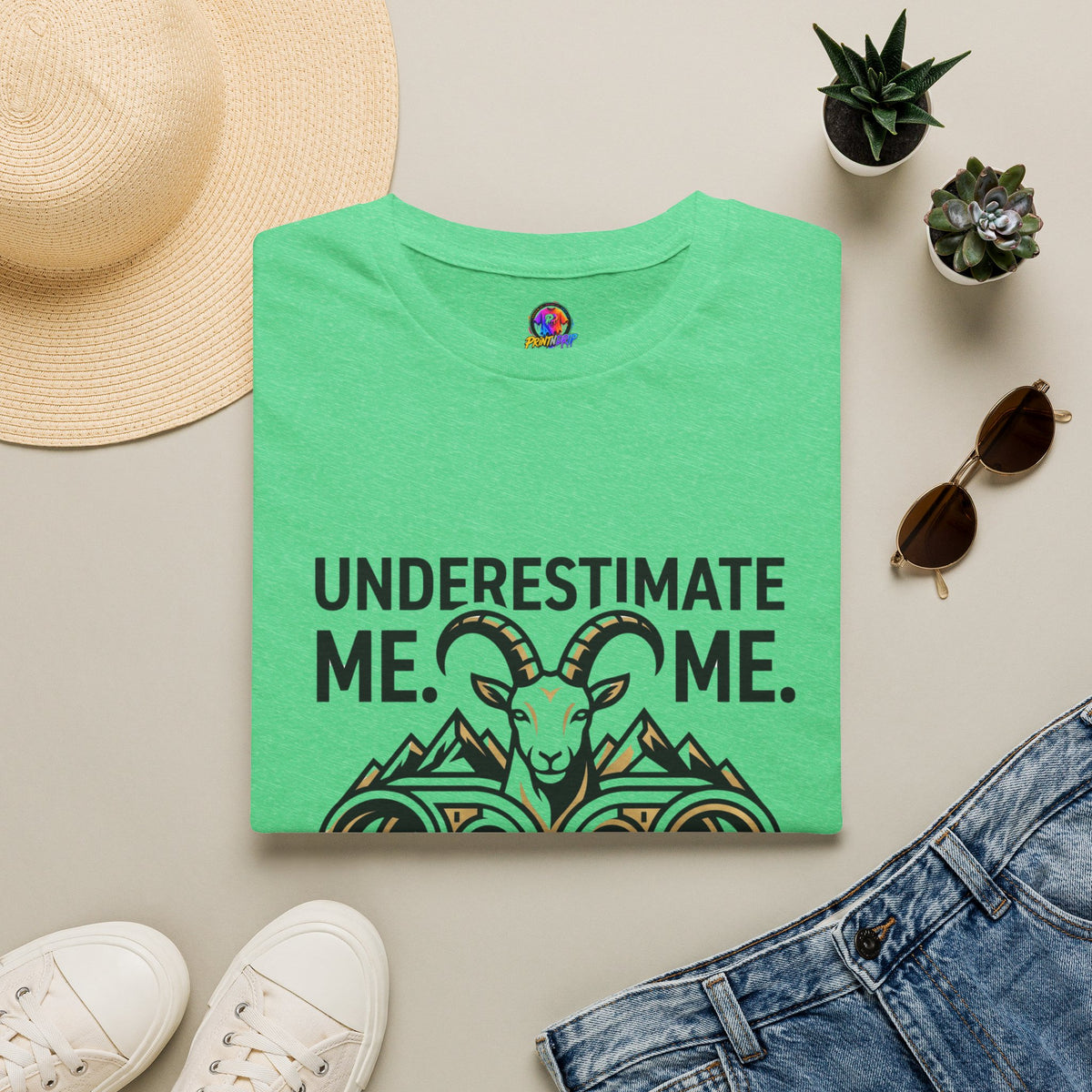 Capricorn 'Underestimate Me That'll Be Fun' T-Shirt