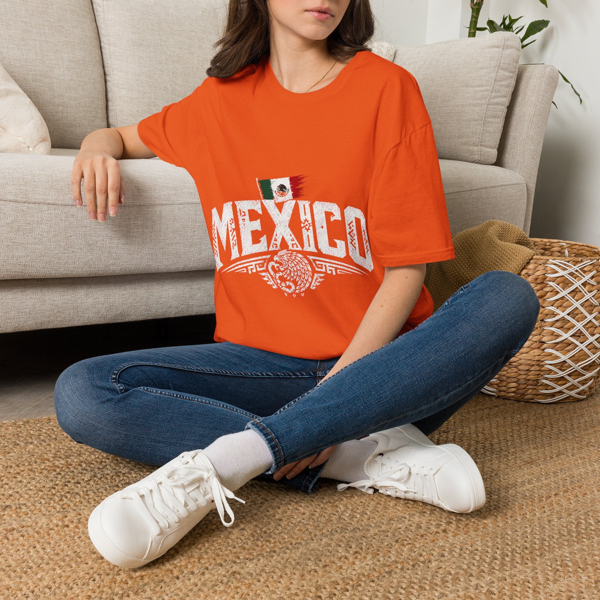 Mexico Vintage Flag T-Shirt
