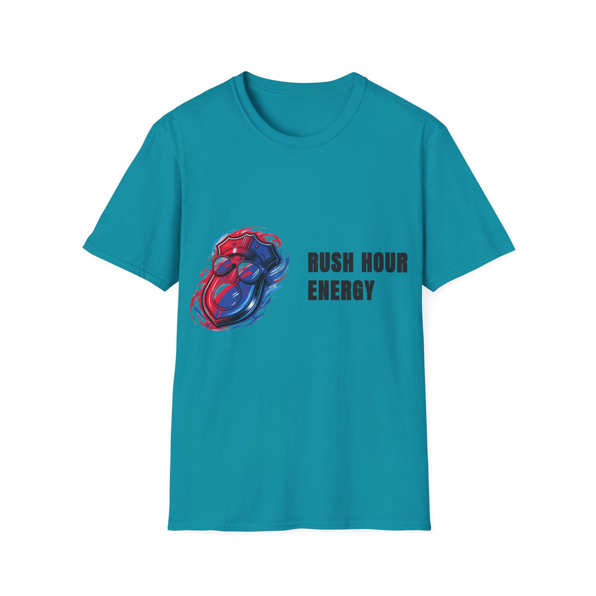 Rush Hour Energy T-Shirt — Retro Racing Skull Graphic Tee - Trending Now - September 2026