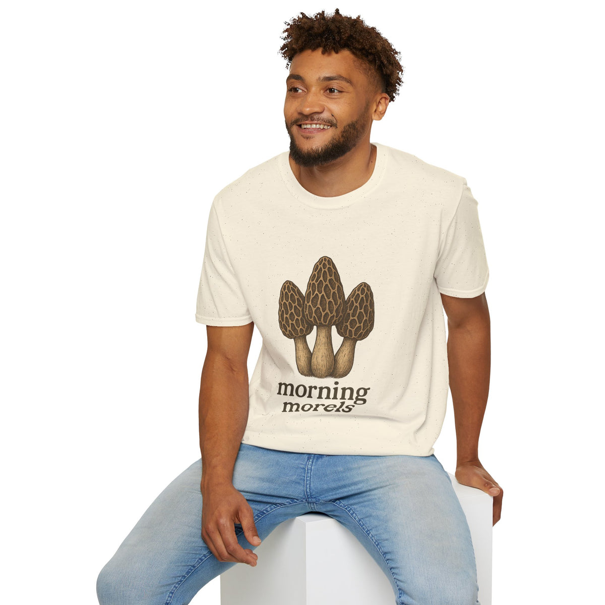 Morel Mushroom T-Shirt — Forager Graphic Tee ("Morel Hunter") - Trending Now - August 2026