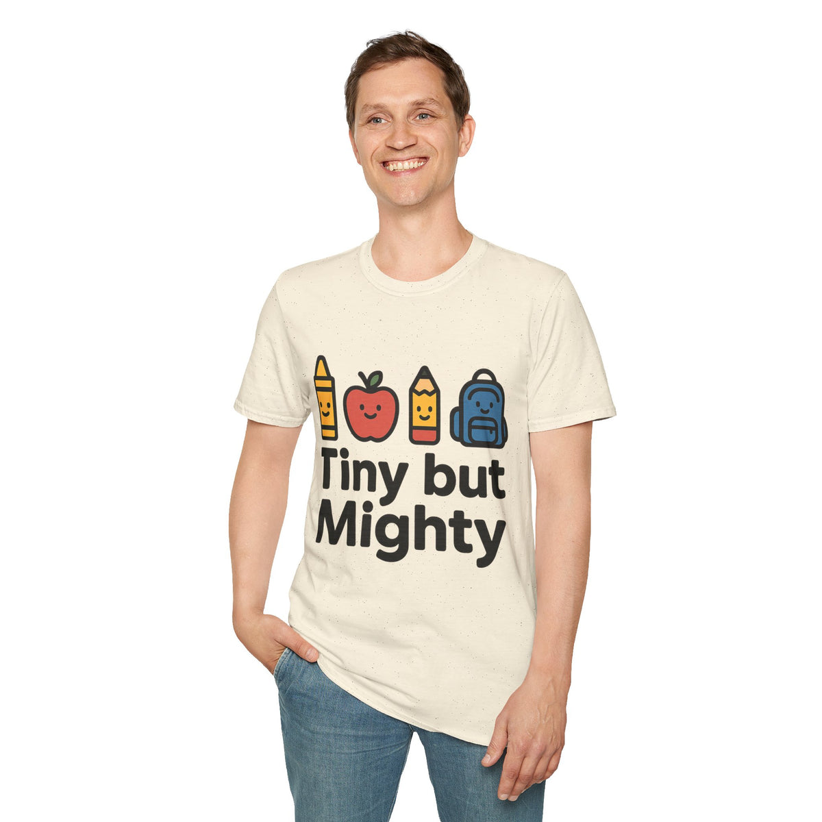 Cute School Supplies Graphic T‑Shirt — Pencil Apple Crayon Backpack Design - Trending Now - August 2026