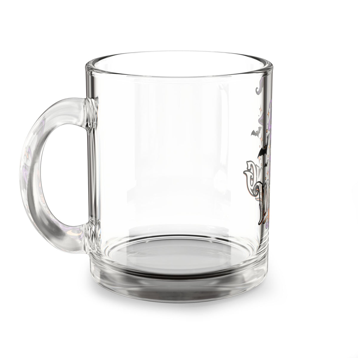 Glass Mug — Witching Hour Halloween 10oz Glass Coffee Cup