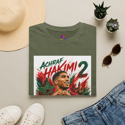 Achraf Hakimi #2 Soccer T-Shirt — Morocco Football Fan Tee