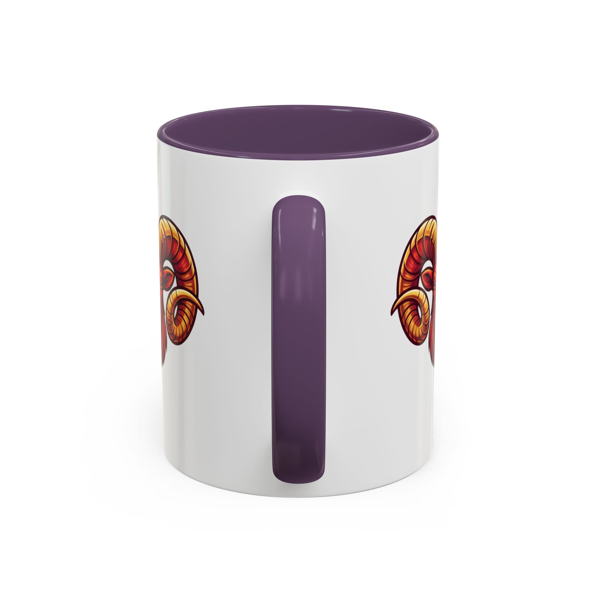 Aries Ram Accent Coffee Mug — Zodiac Goat Horoscope Gift