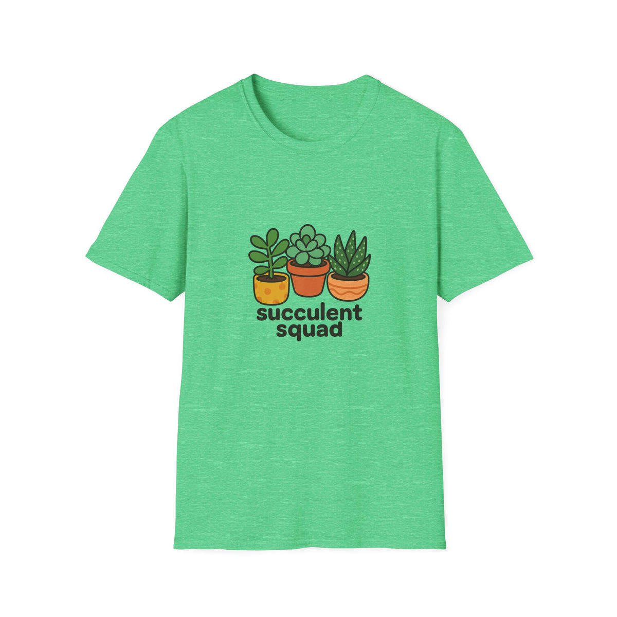 Succulent Trio T-Shirt — Cute Potted Plant Graphic Tee - Trending Now - August 2026