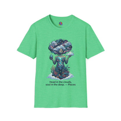 Dreamscape Goddess T-Shirt — 'Head in the Clouds' Surreal Art Tee