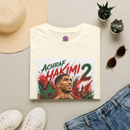 Achraf Hakimi #2 Soccer T-Shirt — Morocco Football Fan Tee