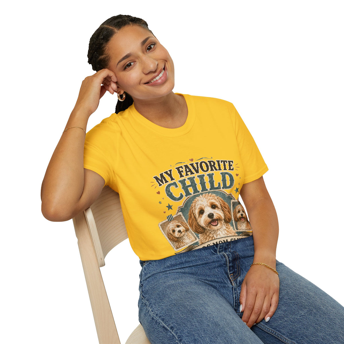 My Favorite Child Dog Mom T-Shirt