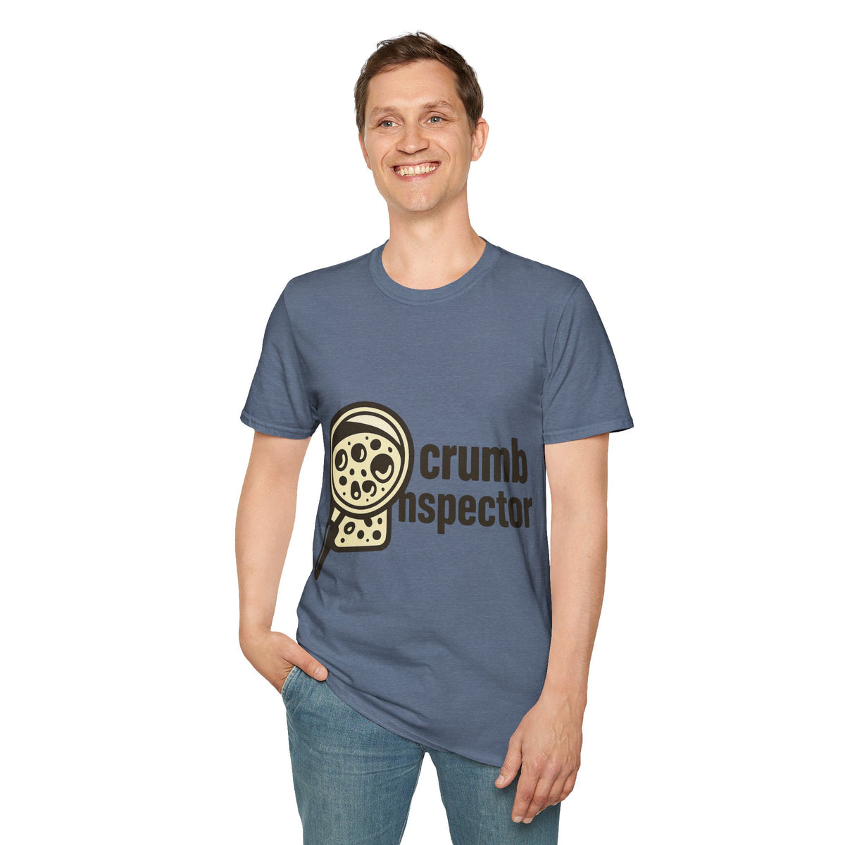 "Crumb Inspector" Funny Sourdough Bread Detective Tee - Cute Artisan Baker Gift White T-Shirt - Trending Now - September 2026