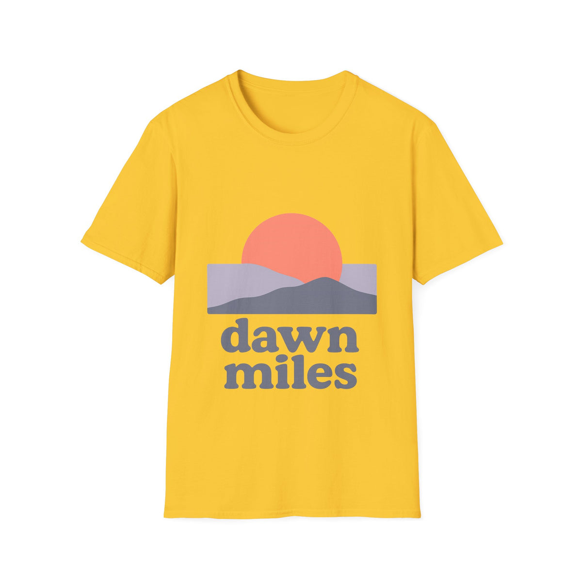 Dawn Miles Running Tee — Sunrise Graphic Short-Sleeve Shirt - Trending Now - September 2026