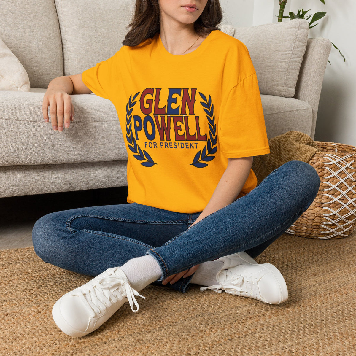 Glen Powell For President Campaign T-Shirt - Trending Now - August 2026