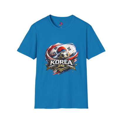 Korea Soccer T‑Shirt — Korea Football Crest Tee