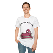 T-Shirt — "New Job Who Dis" Funny Office Cake Graphic Tee - Trending Now - September 2026