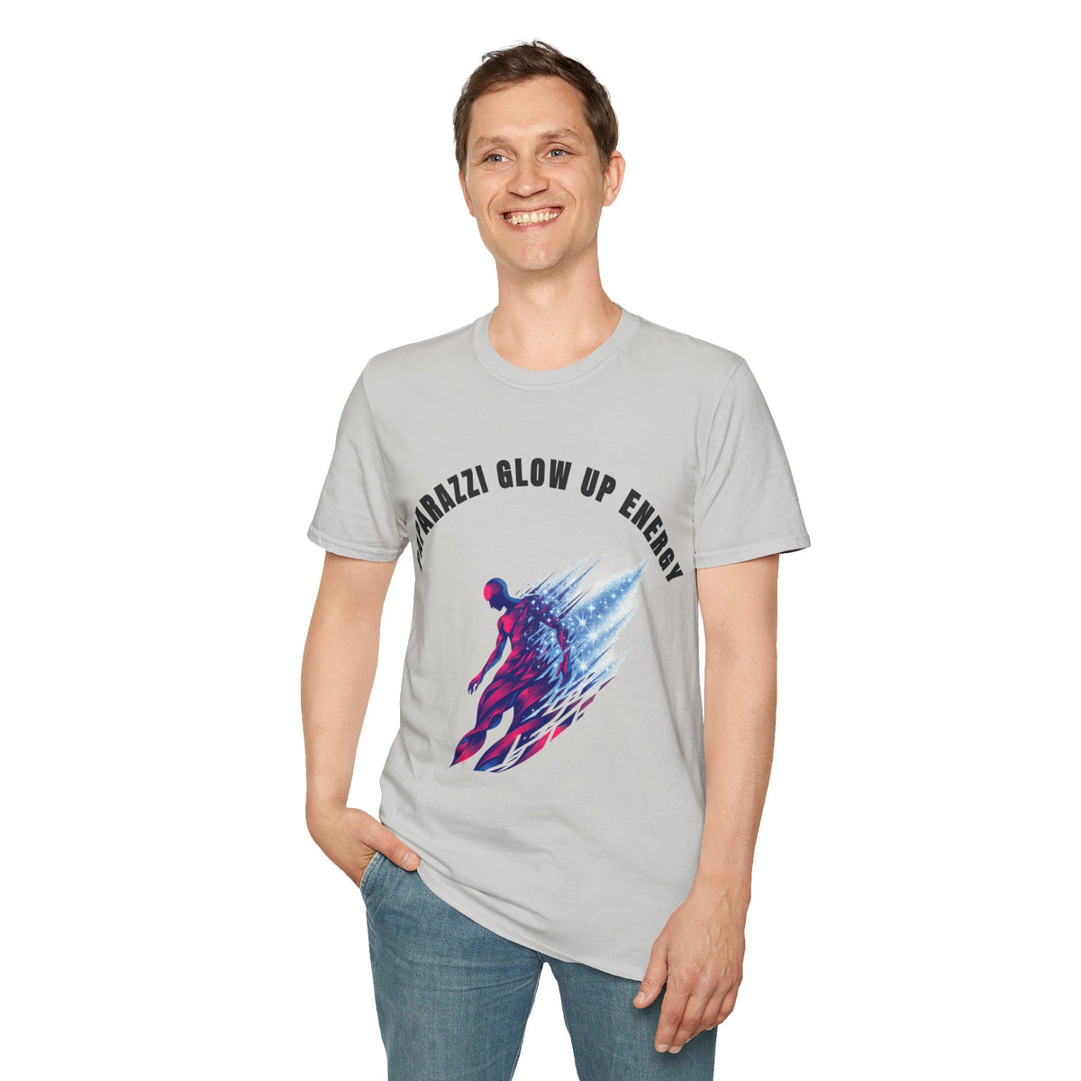 Paparazzi Glow Up Energy T-Shirt — Retro Cosmic Silhouette Tee - Trending Now - September 2026