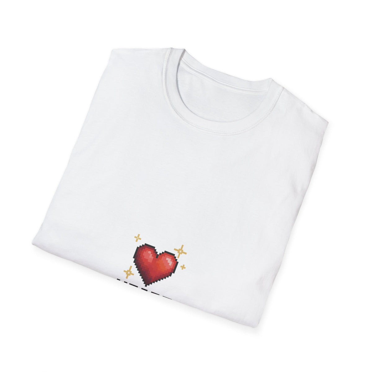 Heart Mode On T-Shirt — Cute Pixel Heart Graphic Tee - Trending Now - October 2026