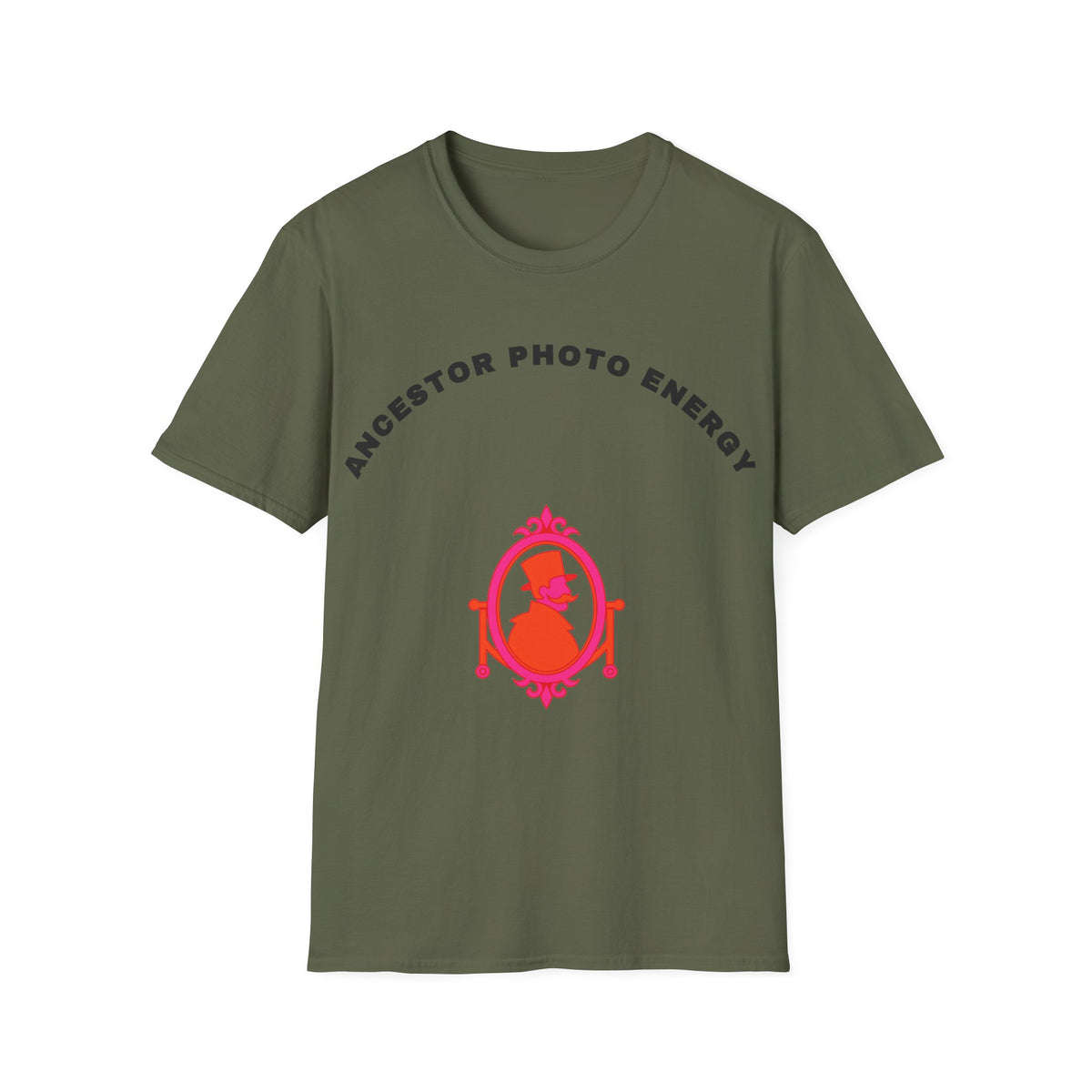 T-Shirt — 'Ancestor Photo Energy' Spiritual Retro Graphic Tee - Trending Now - September 2026