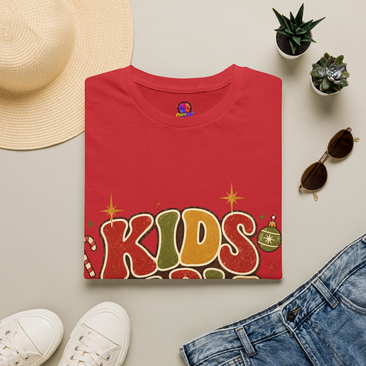 Kids Table Alumni T-Shirt — Retro Holiday Family Dinner Tee