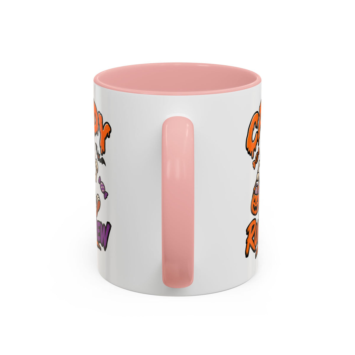Candy Run Crew Coffee Mug — Halloween Skeleton Trick-or-Treat Accent Mug (11/15oz)