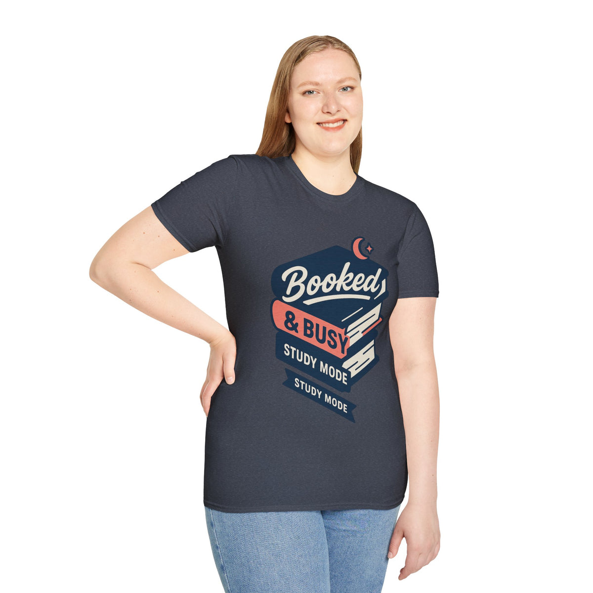 Booked & Busy T‑Shirt – Librarian/Book Lover Reading Gift - Trending Now - August 2026