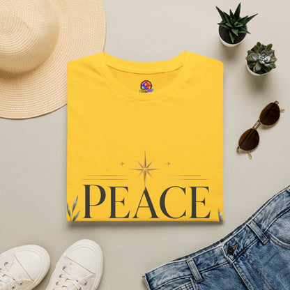 Peace Came Near T‑Shirt — Christmas Nativity Holiday Tee