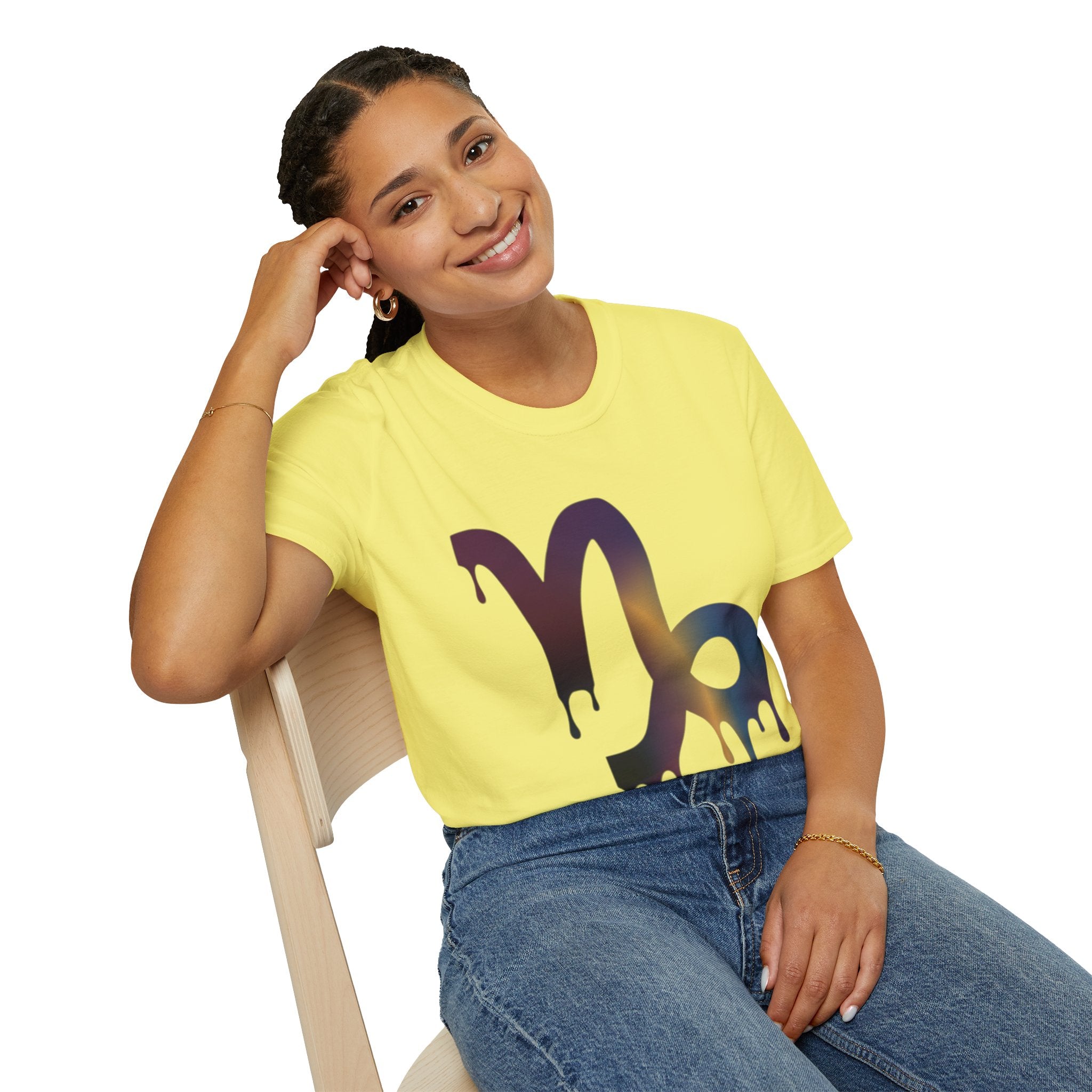 Dripping Gradient Capricorn T-Shirt