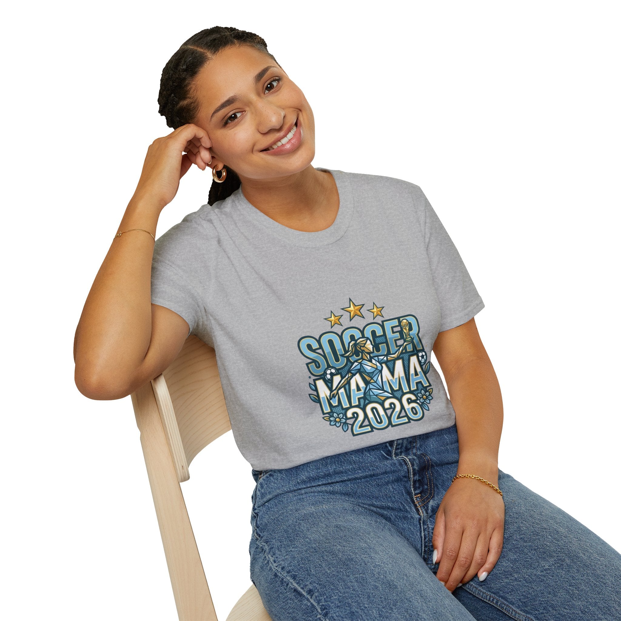 Soccer Mama 2026 T-Shirt — Women's Supporter Mom Tee
