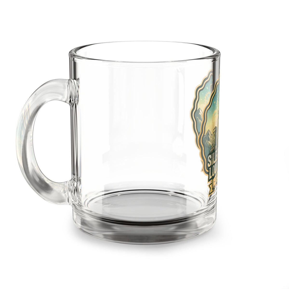 Capricorn Glass Mug – "Silent Moves, Loud Results" Zodiac Coffee Cup