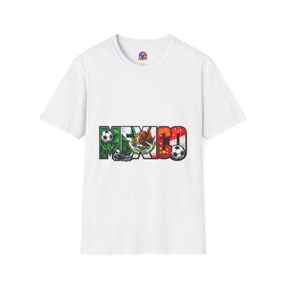 Mexico Soccer T-Shirt — Mexican Flag Football Pride Tee