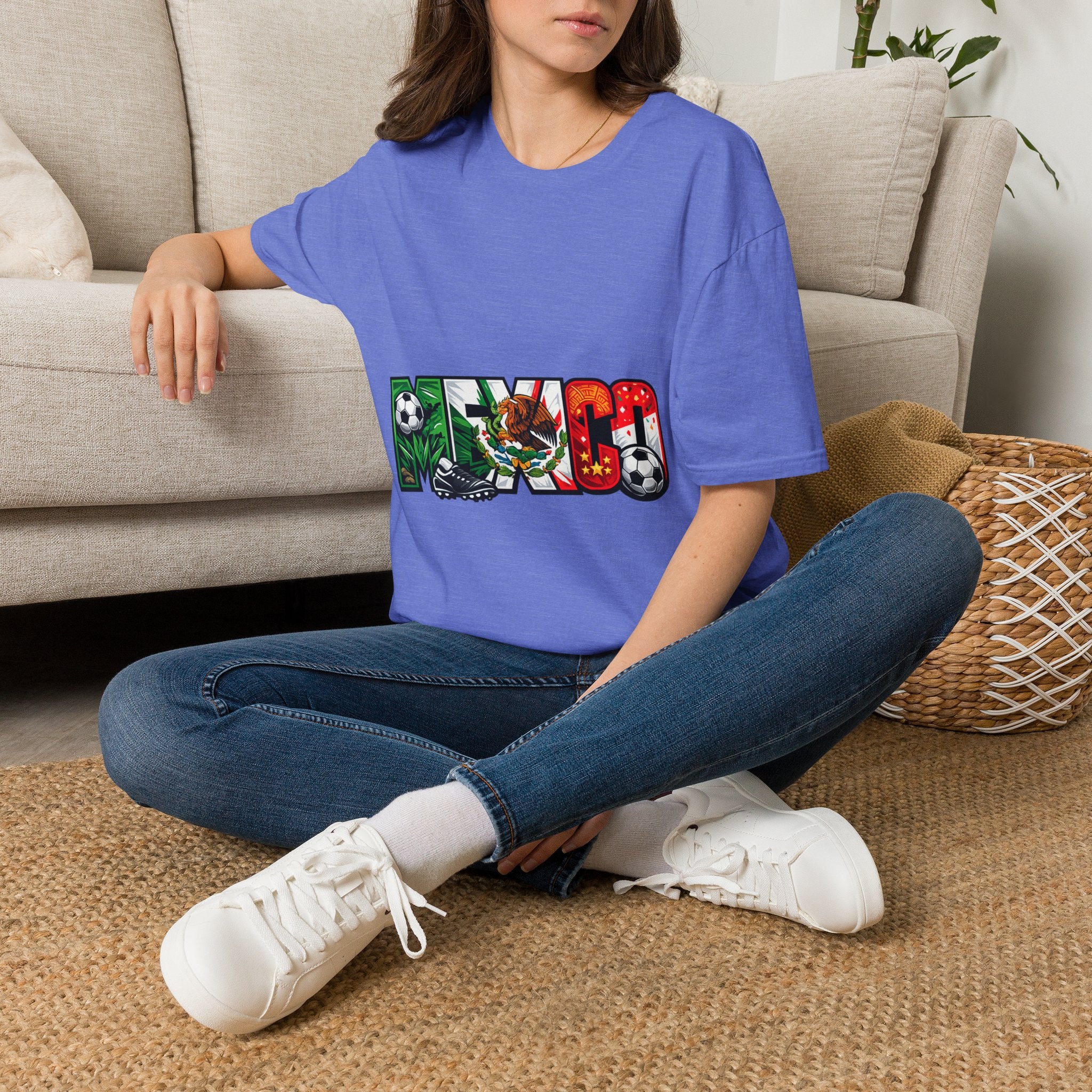 Mexico Soccer T-Shirt — Mexican Flag Football Pride Tee