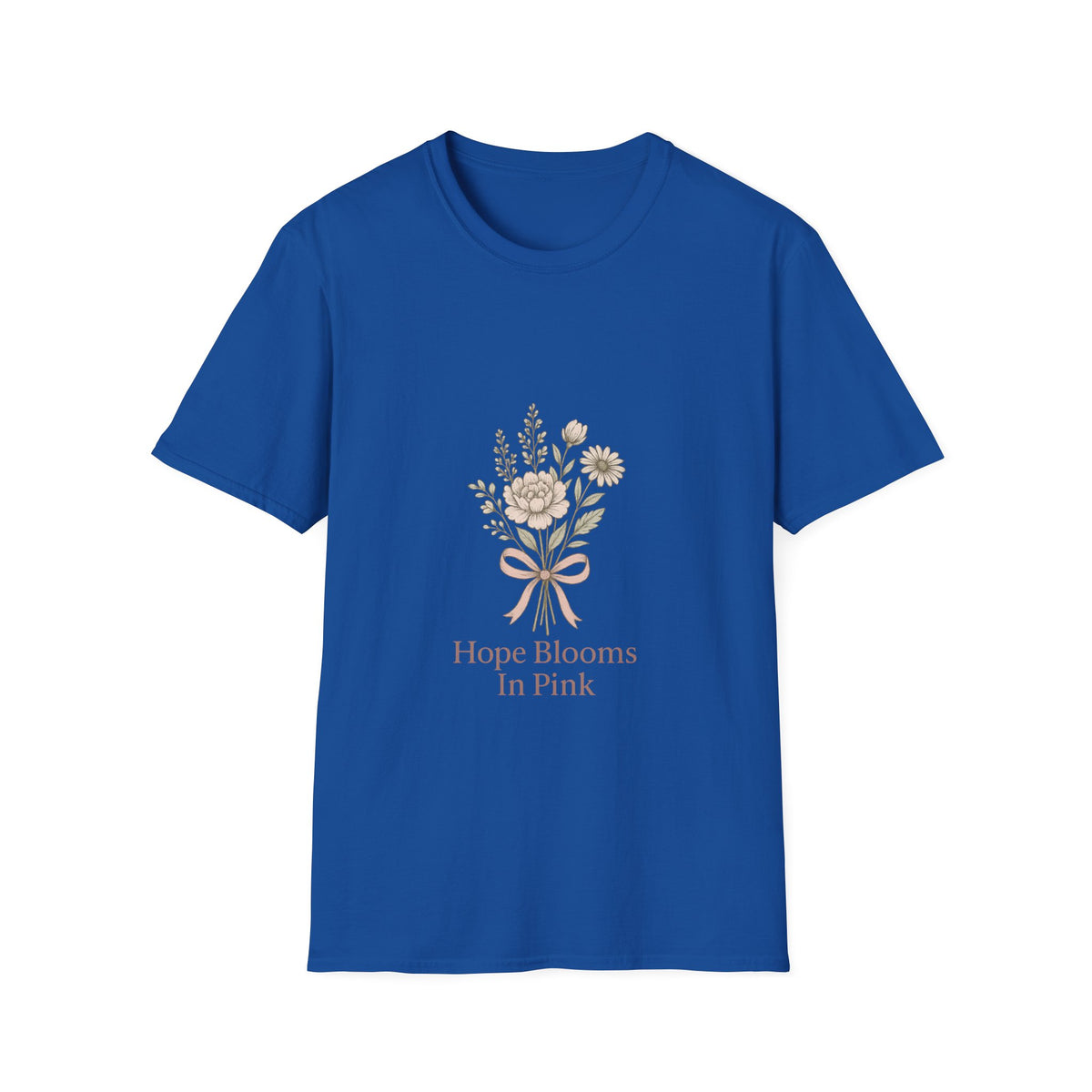 Floral Bouquet Tee — "Hope Blooms in Pain" Inspirational Graphic T-Shirt - Trending Now - October 2026