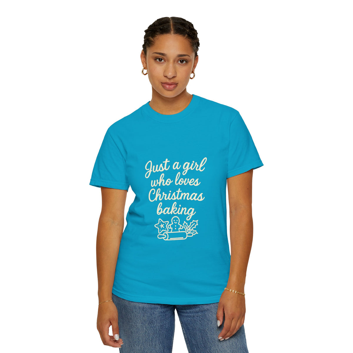 Christmas Baking T-Shirt — "Just a Girl Who Loves Christmas Baking" Holiday Tee- Trending Now - October 2026