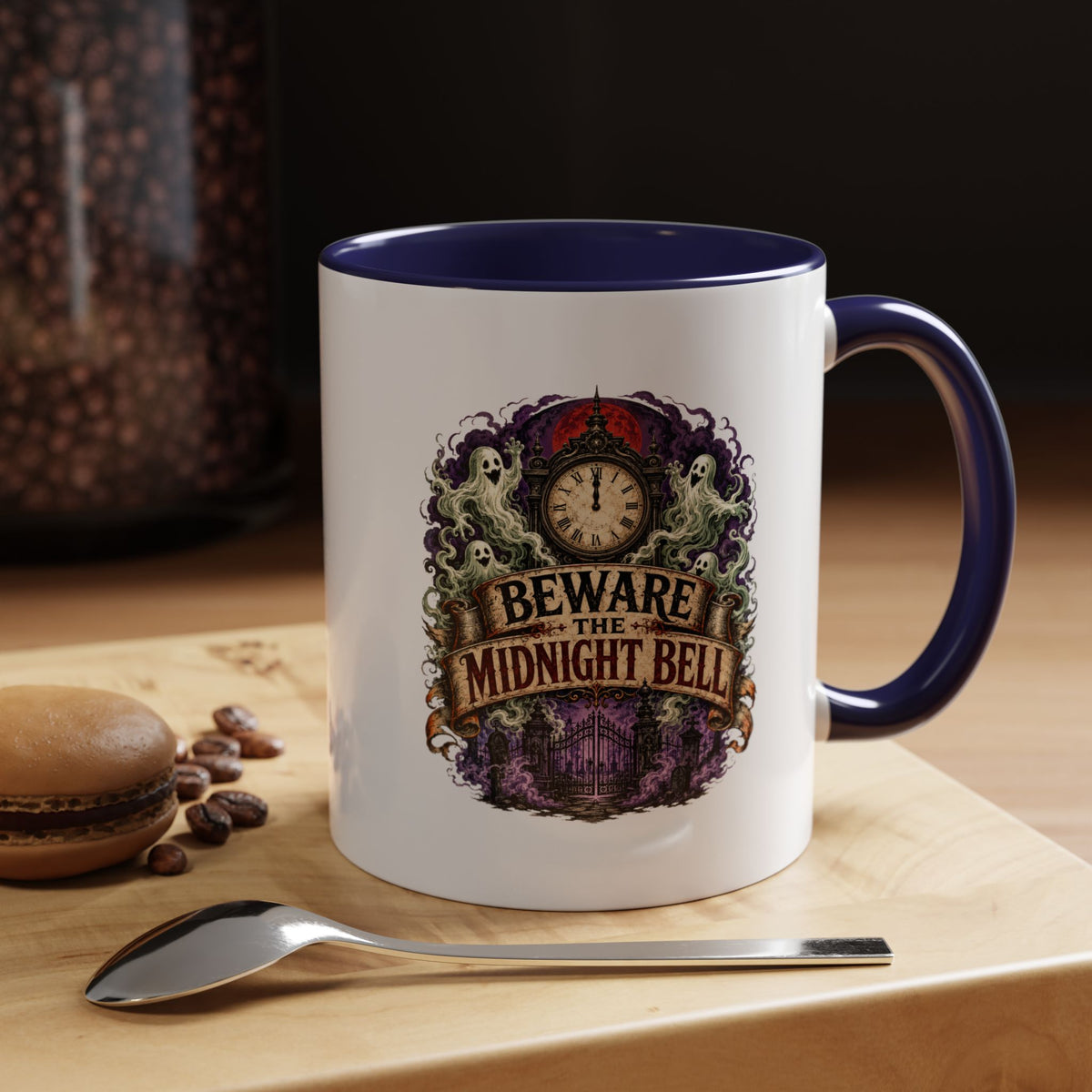 Halloween Beware Of Midnight Accent Coffee Mug