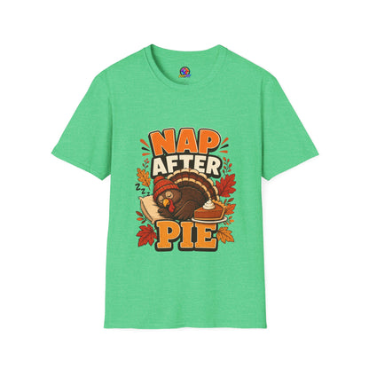 Nap After Pie T-Shirt — Funny Thanksgiving Turkey Tee