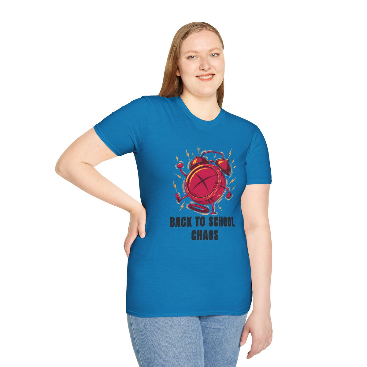 Back to School Chaos T-Shirt — Funny Alarm Clock Graphic Tee - Trending Now - August 2026