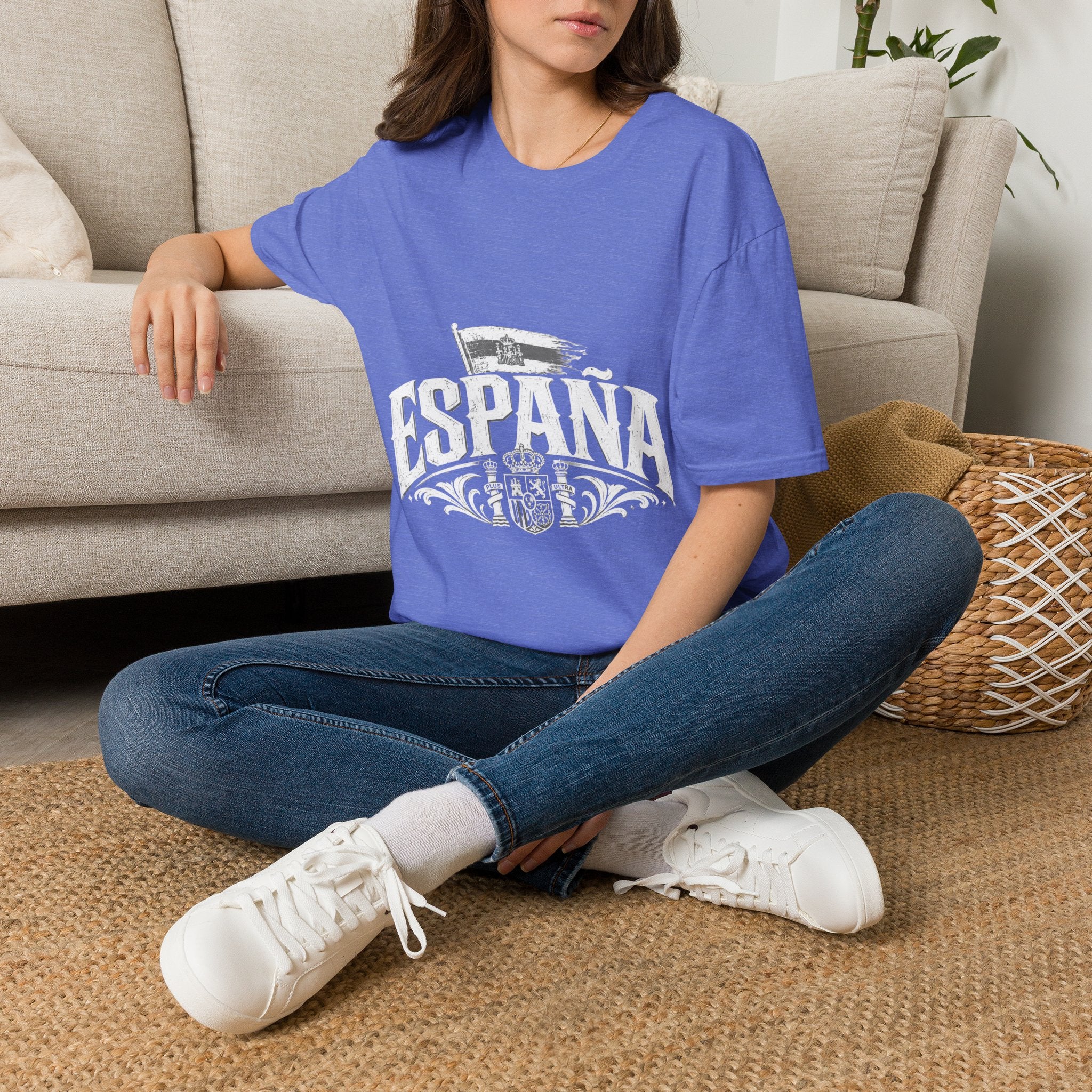 Spain Vintage T-Shirt — Retro Spanish Flag Tee
