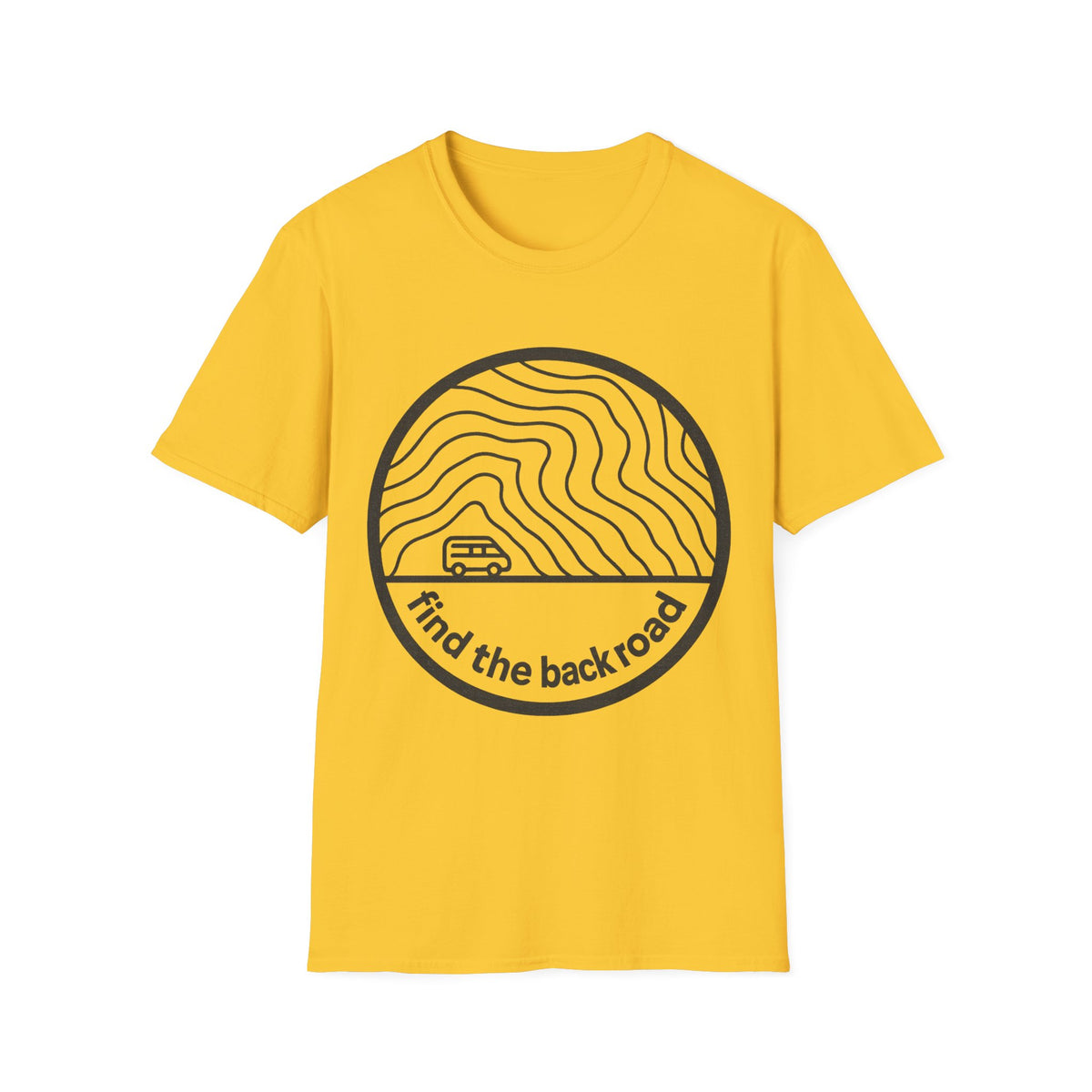 Minimalist Earth Wave T‑Shirt — Subtle Circular Nature Graphic - Trending Now - September 2026