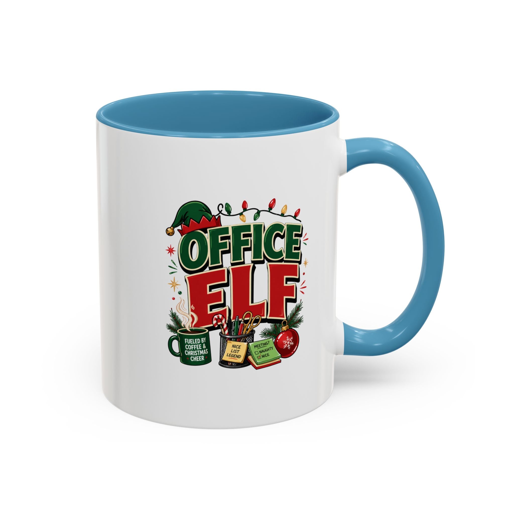 Accent Coffee Mug Office Elf