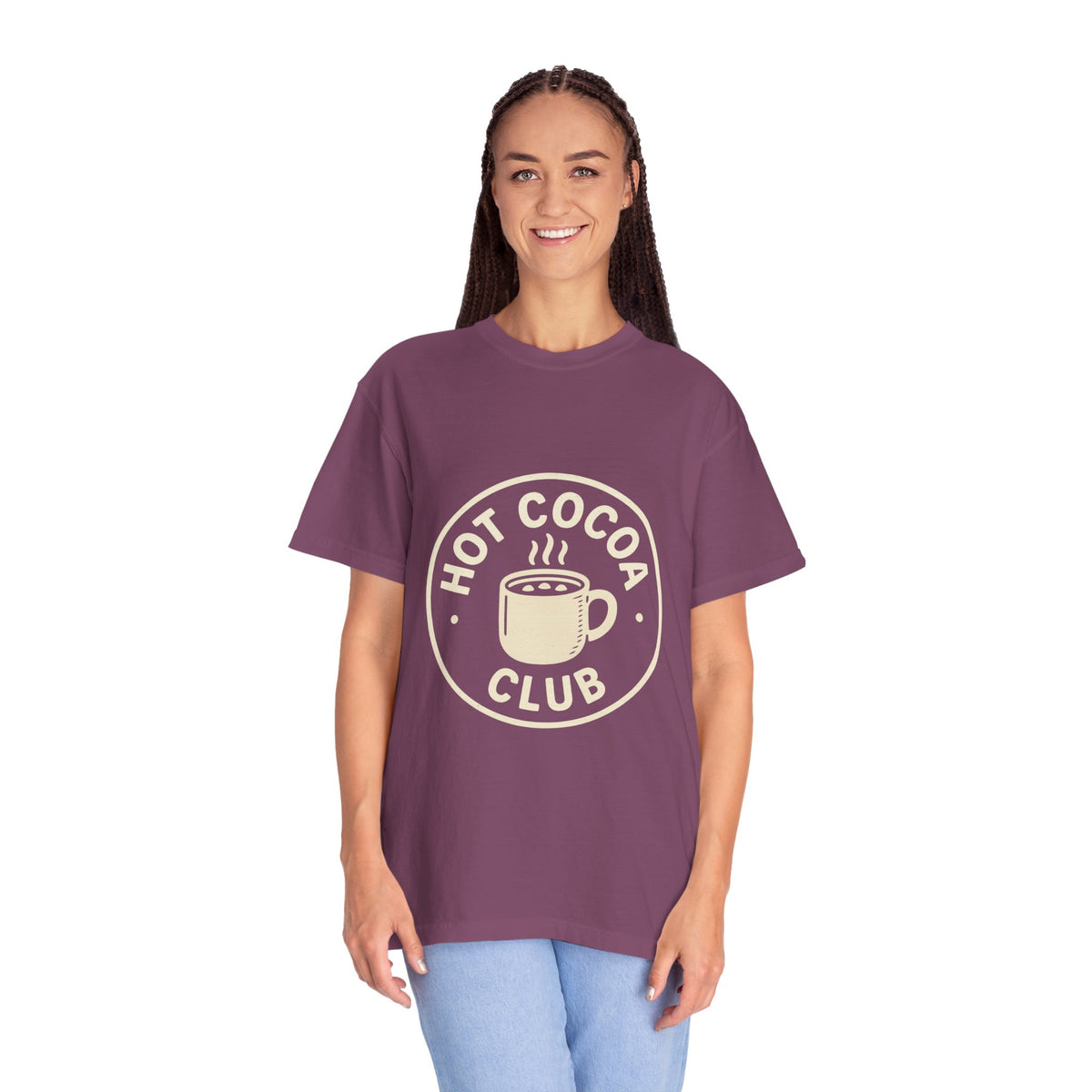 Hot Cocoa Club Winter Graphic T-Shirt - Trending Now - October 2026