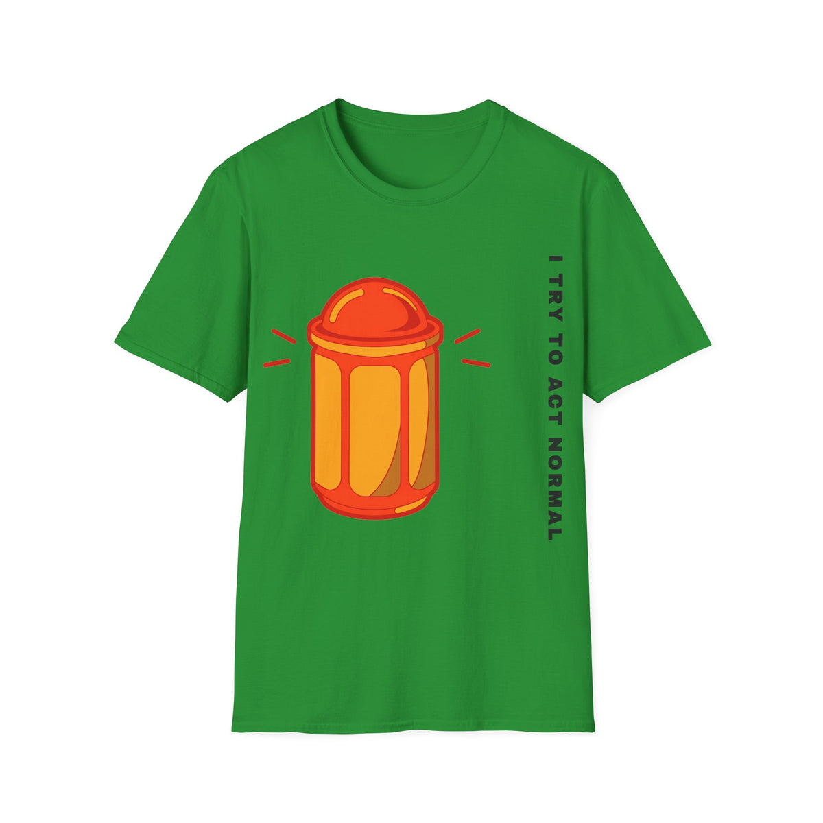 T-Shirt — 'I Try to Be a Grown-Up' Cartoon Fire Hydrant Graphic Tee - Trending Now - September 2026