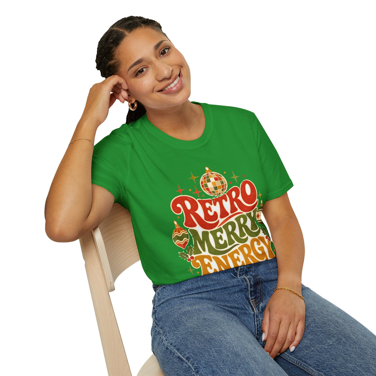 Retro Merry Energy T-Shirt