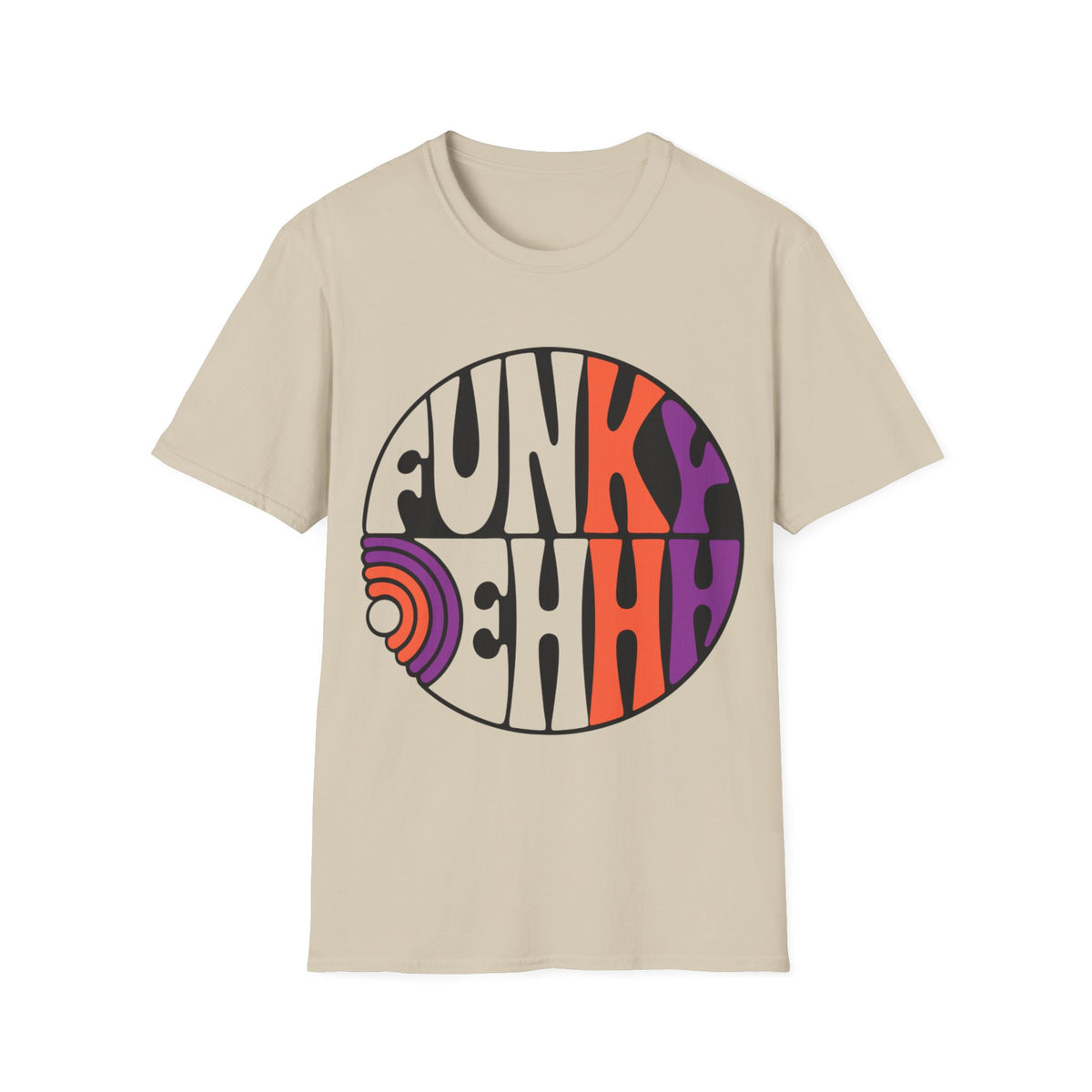 Funk Vibes Graphic T-Shirt — Retro 70s Circle Design - Trending Now - August 2026