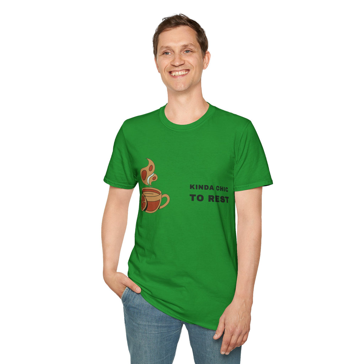 Coffee & Cozy T-Shirt — "Kinda Quiet, Try to Remain" Relaxed Tee - Trending Now - September 2026